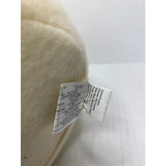 Hallmark Plush Snowman Apple Buttons Flower pot Hat 13.5 in Mitford holding Shov - Picture 3 of 4